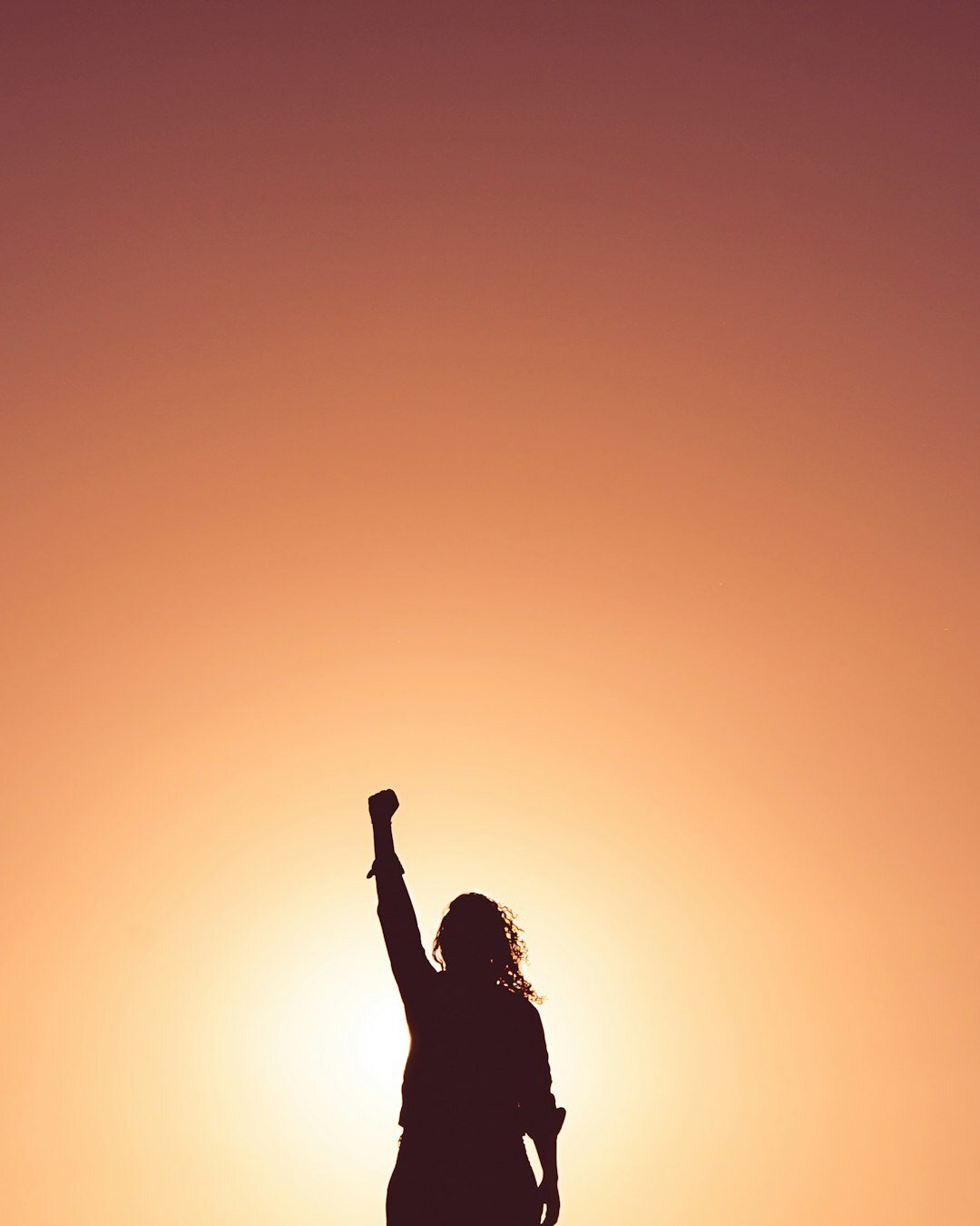 person celebrating success